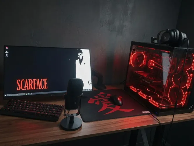 Setup Gamer Completo - RTX 4060 + Ryzen 5 5500 - Praticamente Novo e Impecável