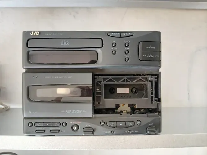 CD e Deck JVC CA-S50BK