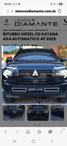 Mitsubishi TRITON Katana 2.4 CD 4X4 TB Diesel Aut. 2026