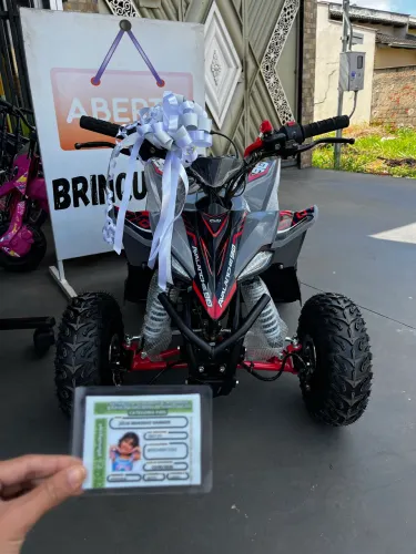 Quadriciclo a gasolina infantil 90cc