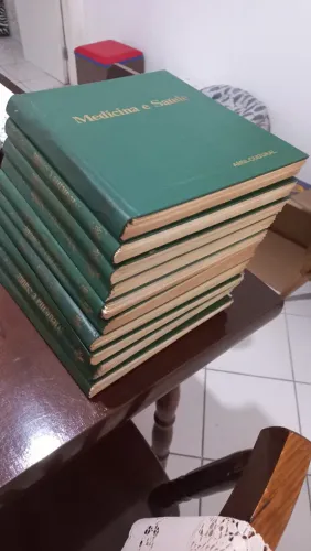 Coleção Medicina e Saúde - Abril Cultural - 12 volumes