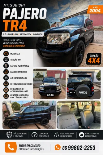 Mitsubishi Pajero TR4 2.0/ 2.0 Flex 16V 4X4 Aut. 2004