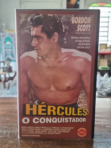 VHS Hércules o Conquistador Original em Bom Estado