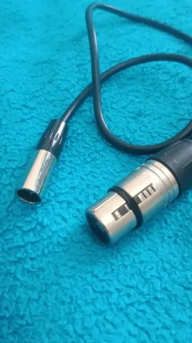 Cabo mini XLR para xlr