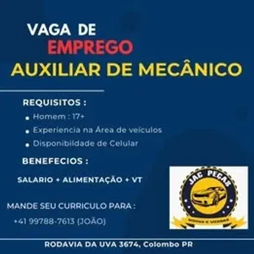 Vaga de Emprego