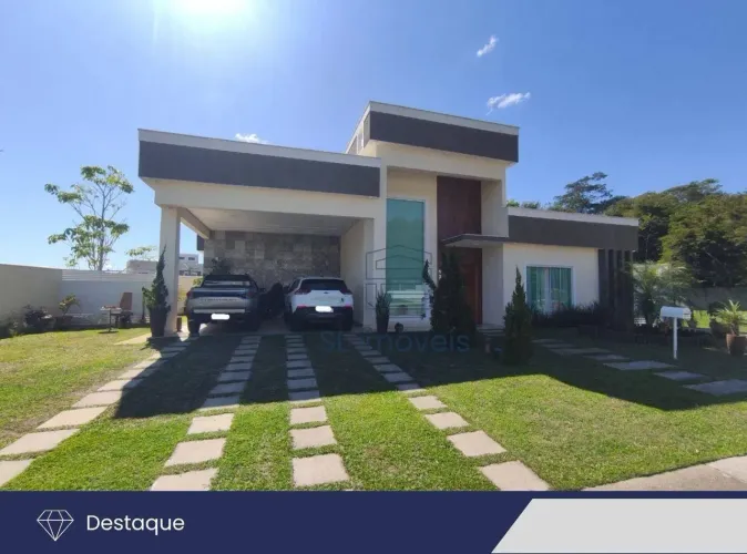Casa de Alto Padrão no Condomínio Viverde  3 Quartos, Suíte Master com Hidro e Área Gourme