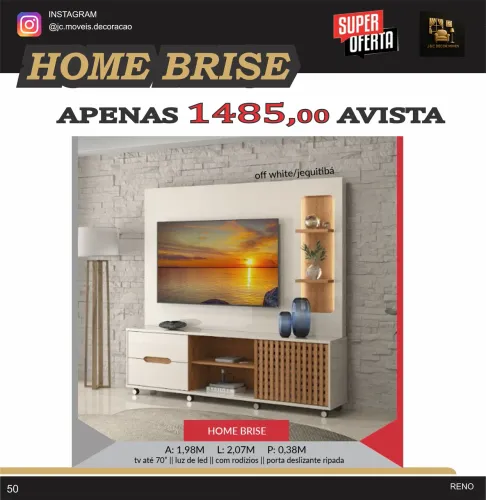 HOME BRISE COM LED