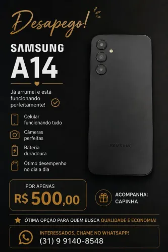 Vendo celular A14 Samsung