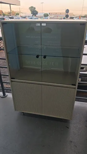 CRISTALEIRA LINHAS TOK STOK 4 PORTAS 90 CM X 1,39 CM LINHAS