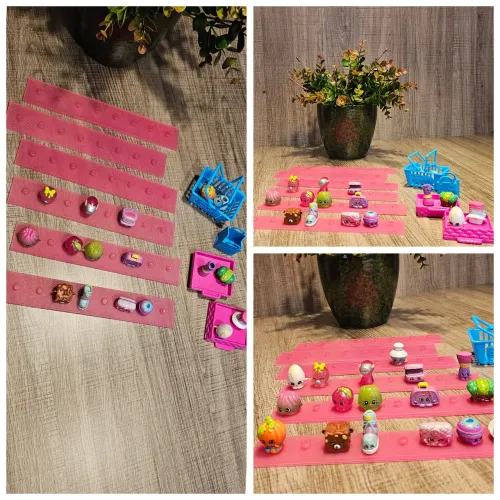 LOTE SHOPKINS ( 17 FIGURAS + ACESSÓRIOS )