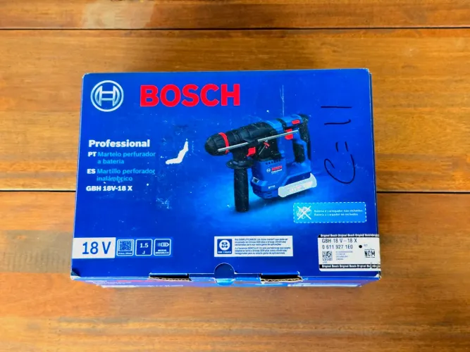 Bosch Martelete Perfurador GBH 18V-18 X sem<br><br>bateria