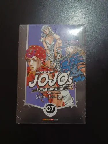 Mangá Jojo's bizarre adventure - steel ball run -parte 7 vol. 7 lacrado