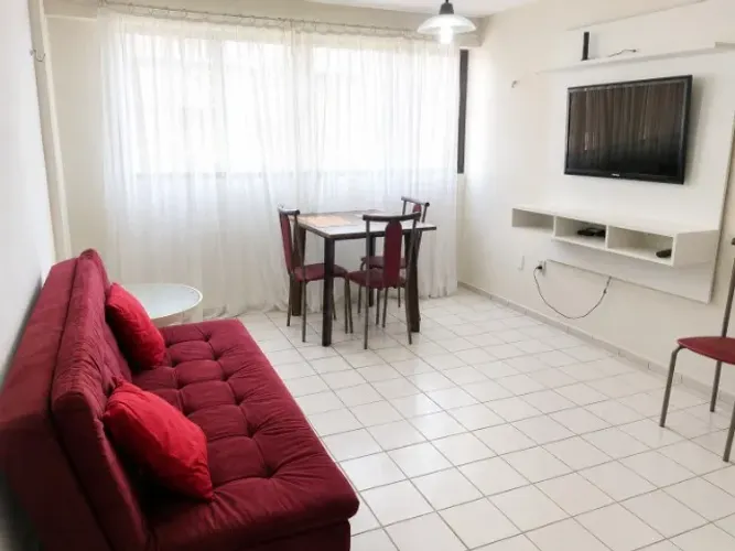 Apartamento Todo Mobiliado para Alugar no Melhor de Cabo Branco | Piscina na Cobertura