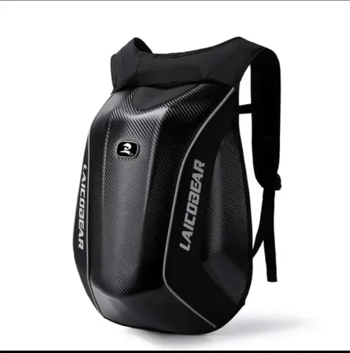 Mochila Laicobear para Motociclista de Fibra De Carbono