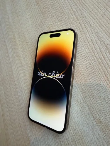 iPhone 14 pro Max Dourado 