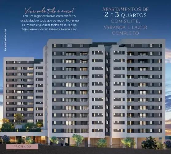 Apartamento na planta Bairro Palmares - Riva incorporadora 