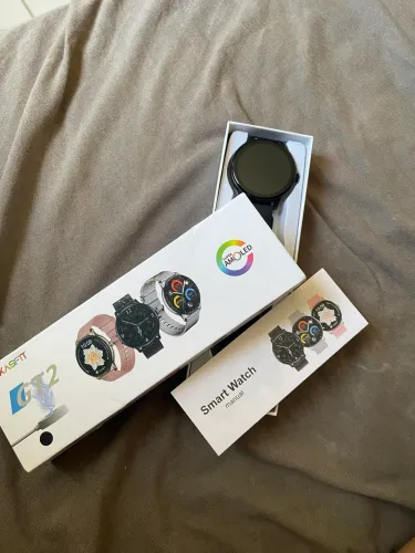 Smartwatch Tela AMOLED com Bluetooth e Monitor Cardíaco
