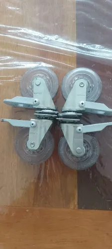 Rodízio de silicone