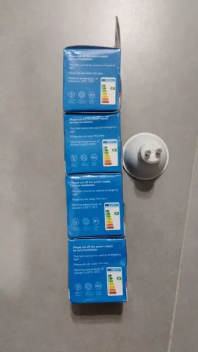 Lâmpada Led Dicróica 5W bivolt branco frio