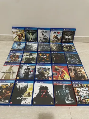 Jogos PS4 à partir de 45,00 lista na descrição