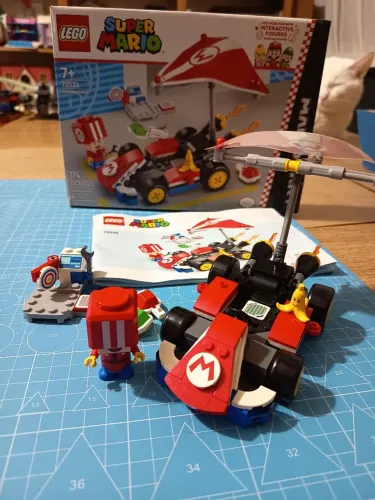 LEGO Super Mario Mario Kart 72032 - Completo com Caixa e Manual