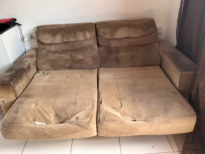 Vendo sofá usado 