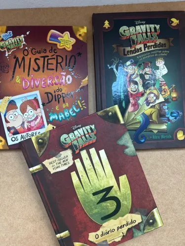 Coleção Exclusiva de Gravity Falls - 3 Livros Imperdíveis!