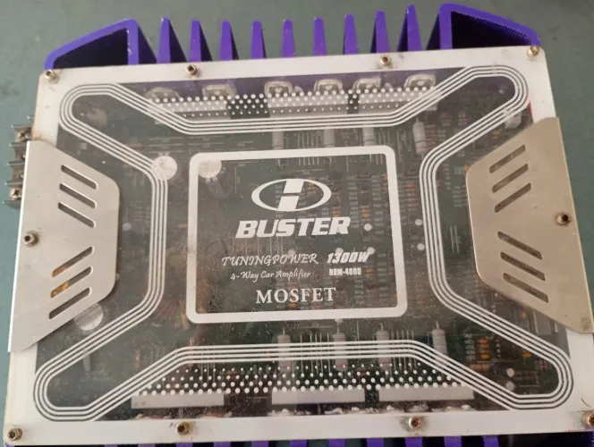 Módulo Buster modelo H 4000 queimado 