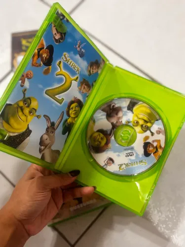 Box Shrek Original DVD - 2 Filmes - Excelente Estado