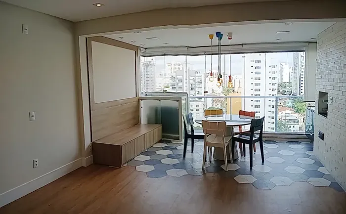 Apartamento Locação Ótimo Acabamento 76 m2 Varanda Goumert 2 Quartos 1 suíte Vila Mariana