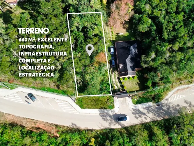 Lote/Terreno para venda tem 660 metros quadrados em Monte Verde - Camanducaia - Minas Gera