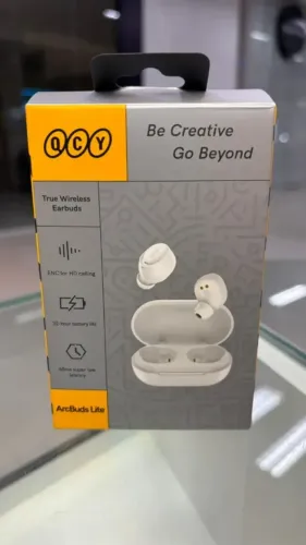 FONE DE OUVIDO BLUETOOTH QCY ARCBUDS LITE - BRANCO