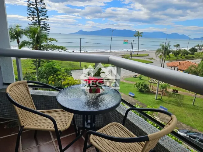 Cobertura Duplex Pé na Areia e com Vista para o mar , Caraguatatuba, SP