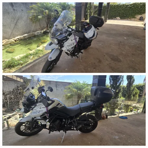Triumph Tiger 800 XR 2018 - Revisada + R$ 8 mil em acessórios
