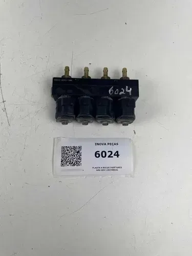 Flauta 4 Bicos Injetores Gás Gnv Universal 