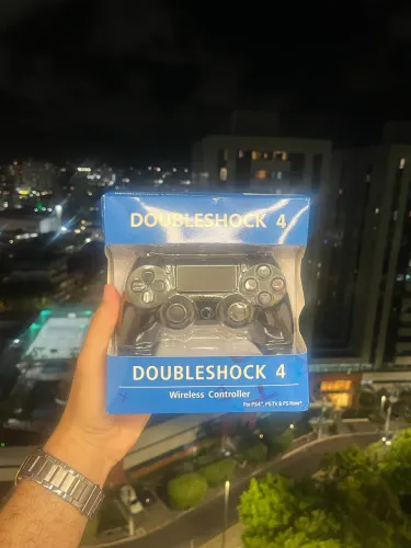 Controle Sem Fio Bluetooth Para Ps4 Videogame Tv Pc P4 Ps 4