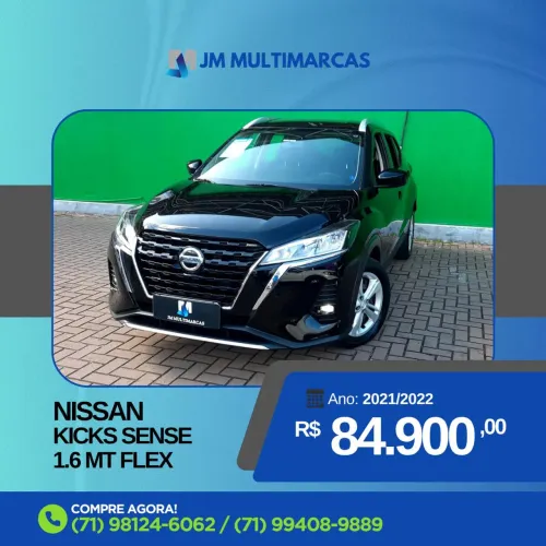 Nissan Kicks Sense 1.6 16V Flex MEC 2022