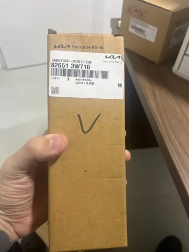 Maçaneta externa original KIA código 82651-3W710 nova genuína