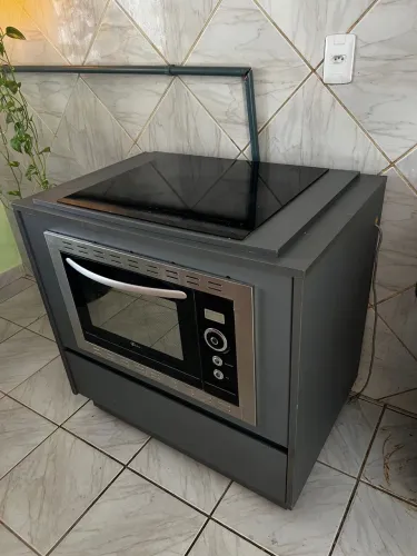Fogão Cooktop Indução 4 Bocas Vitrocerâmico