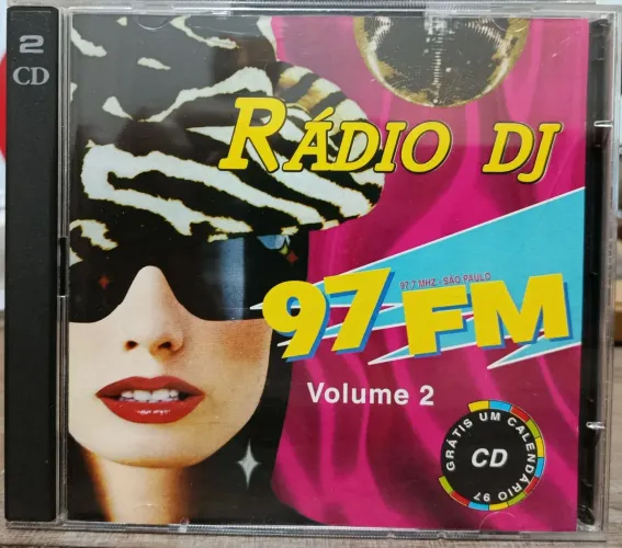 CD Rádio DJ 97 FM volume 2 - com CD calendário