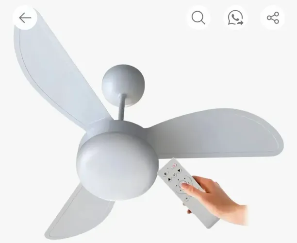 Ventilador de teto