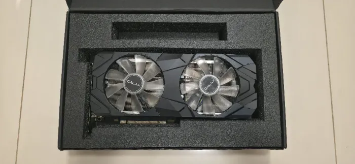 Placa de Vídeo RTX 2070 Super GALAX EX 8GB GDDR6 - Caixa Original, Testada e Funcionando