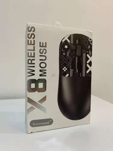 ? Mouse Sem Fio X8 Recarregável 2.4G + Bluetooth 5.0