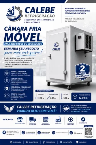 Câmara Fria móvel