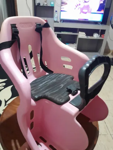 Cadeirinha de bicicleta para por atrás para seu filho(a) ir confortável