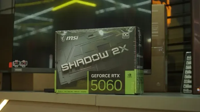 Placa de Vídeo RTX 5060 8GB MSI Shadow 2X OC por R$2.499,00