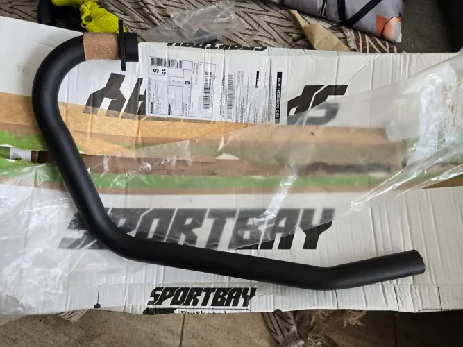 Curva de escape CBX 250 twister