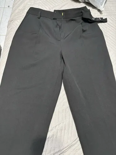 Calça Pantalona Alfaiataria Preta - A Collection (Tamanho 36)