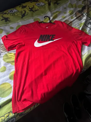 Camiseta Nike Logo Original Vermelha
