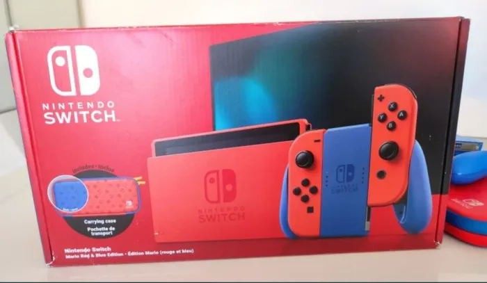 Nintendo swich V2 Edição especial Mario